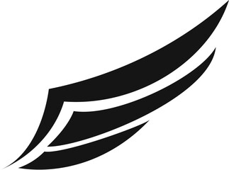 Poster - Angel Wings Logo Collection Element