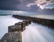 © rin.id - Dramatic seascape with breakwater