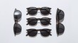 © Safina - Conceptual studio image showcases a set of modern tortoise-shell sunglasses