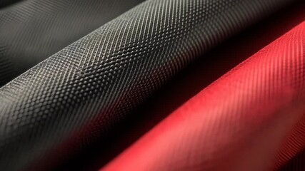 Poster - Detailed shot of textured surfaces with contrasting colors and patterns.