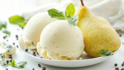 Poster - A simple and delicious dessert, perfect for a hot summer day or a special treat any time