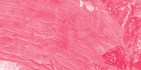 Aufkleber - Abstract textured art piece featuring a vibrant pink color palette and expressive brushstroke details ideal for creative design projects.