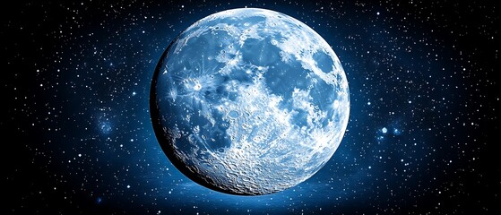 a blue moon in space