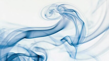 Aufkleber - A close-up shot of smoke floating in the air