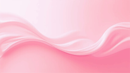 Wall Mural - abstract soft pink gradient abstract background with flowing curves and grain texture.