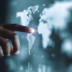 Poster - Interactive global map displaying regional trend analysis