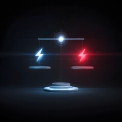 Poster - Balanced power interface with input and output indicators