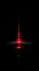 Poster - A symbolic progress timeline starting from zero in red light