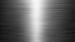 © Rasyid - Elegant metallic surface texture displays a subtle light reflection in a modern sophisticated style.