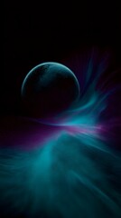 Poster - A planetary hologram pulsating with magnetic field waves