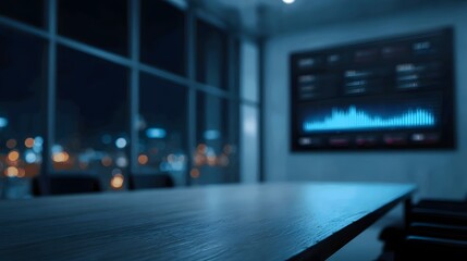 Poster - Business dashboard displaying live transaction data