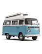 © aliefkur - Camper Van Clipart for Travel Themes