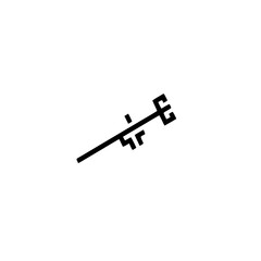 Poster - Password key icon
