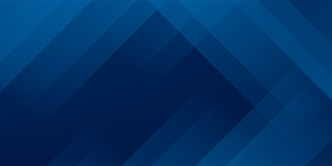 Poster - modern blue abstract background with elegant bright diagonal lines