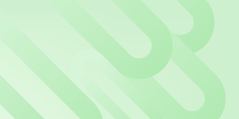 Creative linear green background. Bg, landing page and digital design concept. 3D Rendering