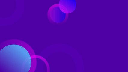 Aufkleber - Modern abstract wide banner with geometric shapes. Colorful abstract background. Modern abstract minimal covers design. Colorful geometric background. Vector illustration