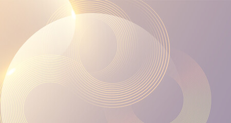 Poster - Minimal abstract background with circular wave patterns