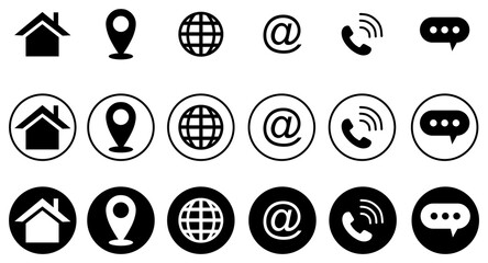 Web icon set. Website set icon vector. for computer and mobile