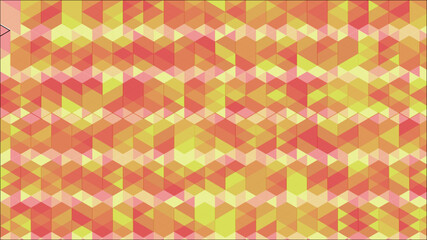 Poster - Abstract colorful seamless geometric pattern polygon mosaic vector background illustration. Modern geometric abstract seamless pattern vector background. Ornagte low poly background design.