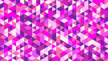 Aufkleber - Abstract colorful seamless geometric pattern polygon mosaic vector background illustration. Modern geometric abstract seamless pattern vector background. Ornagte low poly background design.