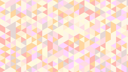 Aufkleber - Abstract colorful seamless geometric pattern polygon mosaic vector background illustration. Modern geometric abstract seamless pattern vector background. Ornagte low poly background design.