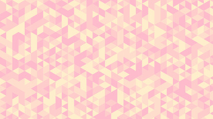 Aufkleber - Abstract colorful seamless geometric pattern polygon mosaic vector background illustration. Modern geometric abstract seamless pattern vector background. Ornagte low poly background design.