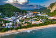 Aerial view of Ao Nang, Krabi, Thailand