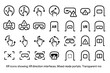 © MaximB - XR icons for directional gestures, alerts, and mixed-reality portals
