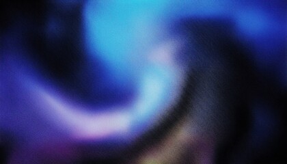 Poster - vibrant blue and purple swirl abstract texture with soft lighting and subtle halftone detail for digital background, branding, or modern print design

