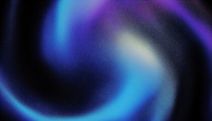 Poster - vibrant blue and purple swirl abstract texture with soft lighting and subtle halftone detail for digital background, branding, or modern print design

