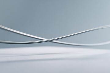 Poster - capture dynamic intersecting lines on plain background