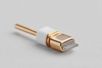 Poster - close-up of electronic sensor on white background