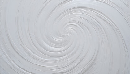 Poster - Abstract background of layered white circles with shadow and light effect.