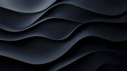 Poster - Minimalist abstract elements on black background with copy space for design. Ideal for modern banner templates, abstract minimalist wallpaper, simple geometric modern wallpaper.