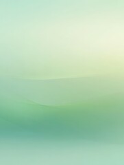 Poster - Soft green gradient background.