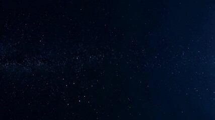 Wall Mural - panoramic view of the milky way with twinkling starlight in the clear dark sky during the night with