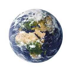 high-resolution satellite image of planet earth showcasing continents oceans and cloud formations in