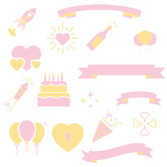 Poster - Shapes Icon Set Vector Design.