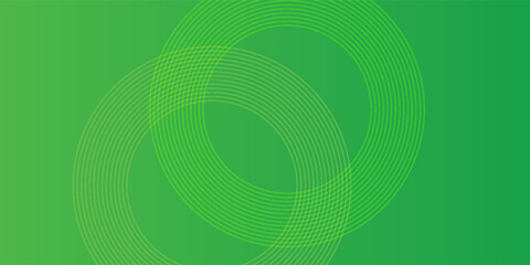 Aufkleber - Abstract green wave background. Fluid shapes composition. vector design concept. Decorative web layout or poster, banner arts background
