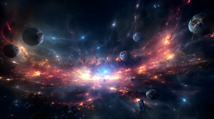 abstract space background