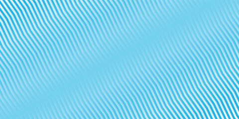 Poster - blue abstract zig zag lines gradient pattern background