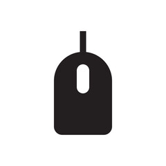 Poster - Computer mouse icon. Simple device for cursor navigation on digital interface.