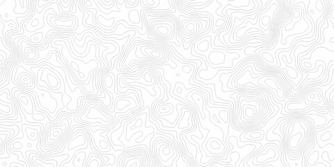 Poster - Lines Topographic contour lines grid map seamless pattern. Geographic mountain relief. Abstract lines background. Contour maps. illustration, Topo contour map design.	
