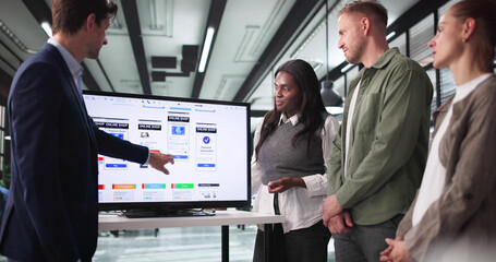Poster - African American Designer Leading Team