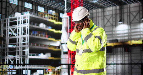 Poster - Engineer Regretting Decision To Skip Ear Protection At Car Factory
