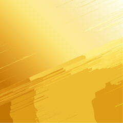 Poster - Abstract golden background with dynamic brushstrokes and gradient texture for design