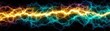 © Jiraporn - Gold stock rise portfolio and forecast analysis concept. Vibrant electric energy illustrated in colorful light waves.