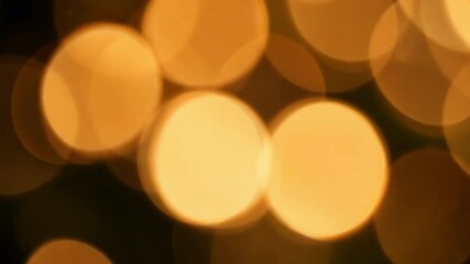 Poster - soft blurred light orbs creating a dreamlike atmosphere for creative projects and backgrounds 4k vid