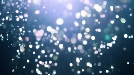 Poster - Stunning Abstract Background with Shimmering Glitter Particles in Black Space for Creative Design and Art Projects 4k video footage