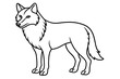© Abu - Wild Wolf Outline